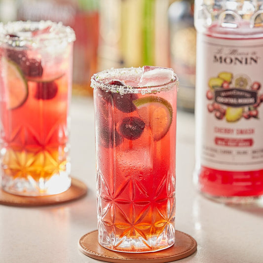 Monin Homecrafted Cherry Smash Cocktail Mix 750 ML
