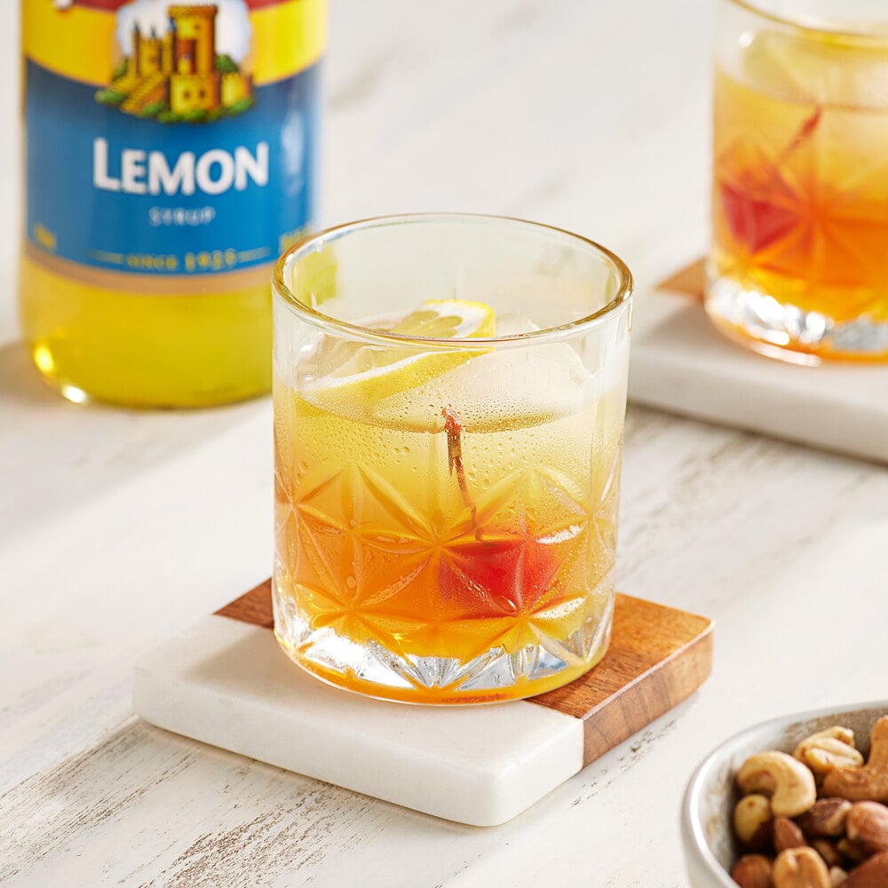 Torani Lemon Flavoring / Fruit Syrup 750 mL Glass Bottle