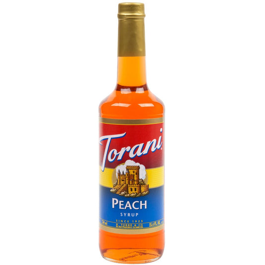 Torani Peach Syrup - 750 ML