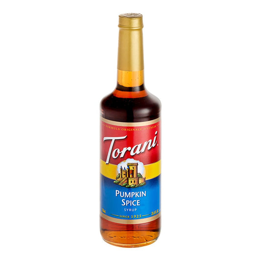 Torani Pumpkin Spice Syrup (750ml): Webstaurantstore