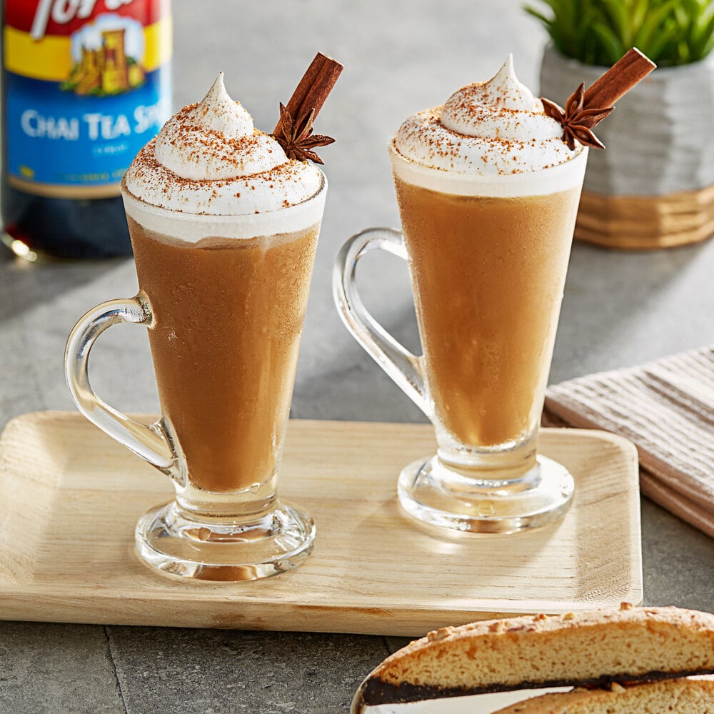 Torani Chai Tea Spice Flavoring Syrup 750 mL Glass Bottle