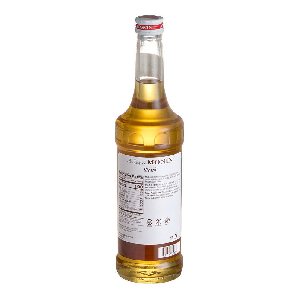 Monin Peach Syrup - 750 ML