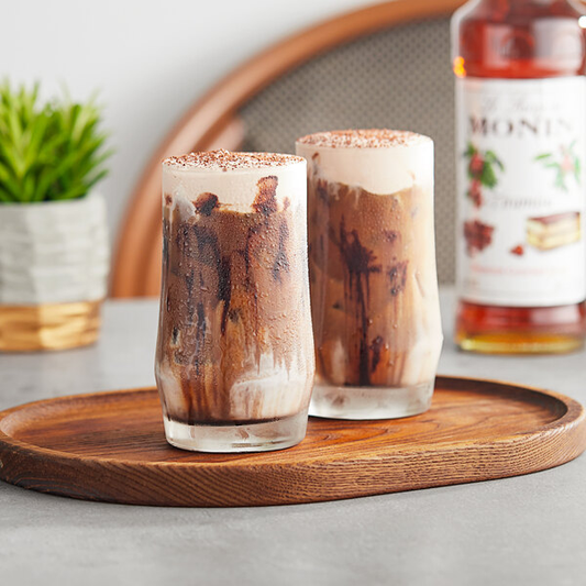 Monin Premium Tiramisu Flavoring Syrup 750 mL
