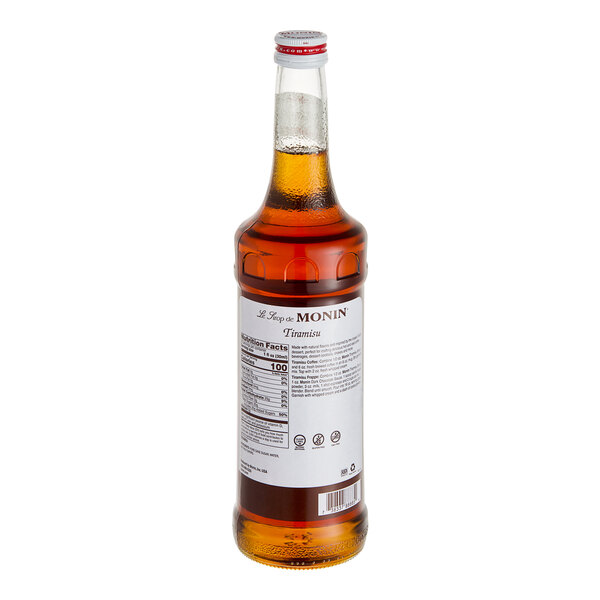 Monin Premium Tiramisu Flavoring Syrup 750 mL