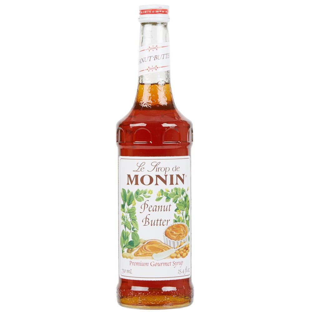 Monin Peanut Butter Flavoring Syrup - 750 ML