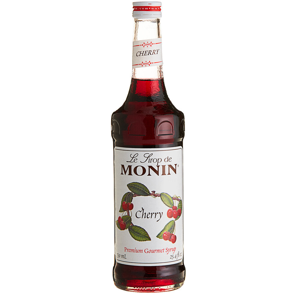 Monin Cherry Syrup (750 Ml) - In Bulk At Webstaurantstore