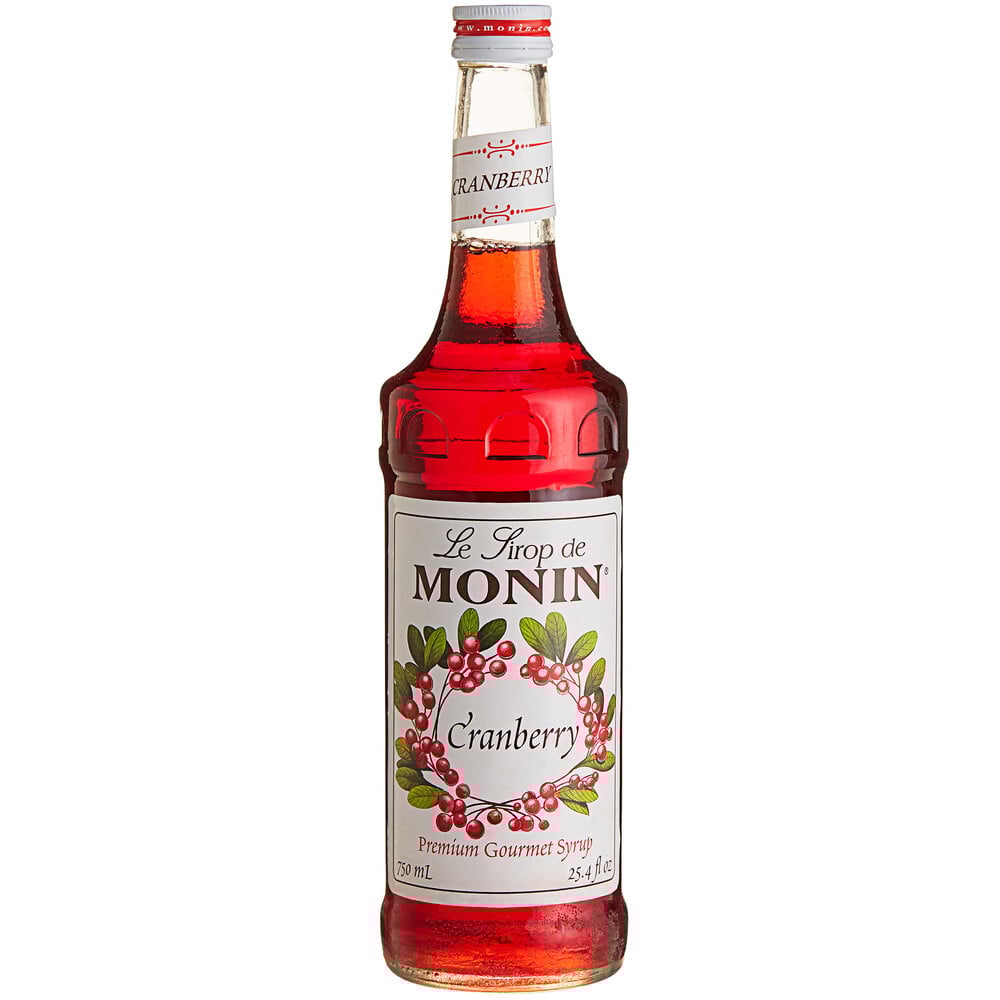Monin Cranberry Syrup - 750 ML