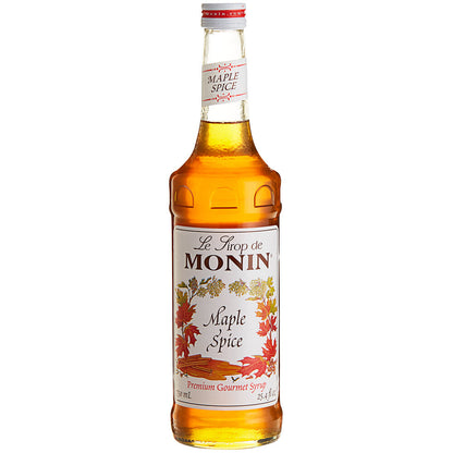 Monin Premium Maple Spice Flavoring Syrup 750 ML