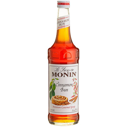 Monin Premium Cinnamon Bun Flavoring Syrup 750 ML