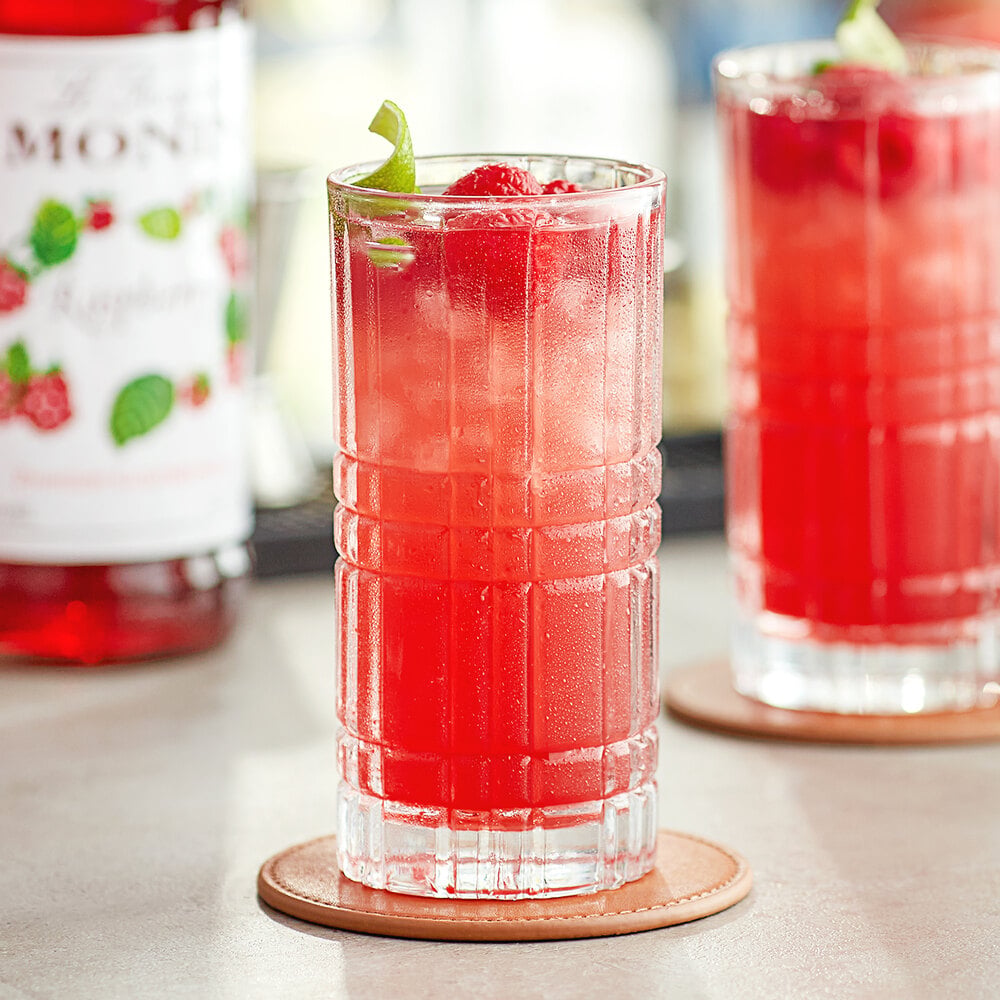 Monin Raspberry Syrup (750 Ml): Shop Webstaurantstore