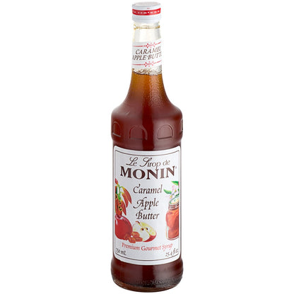 Monin Premium Caramel Apple Butter Flavoring Syrup 750 ML