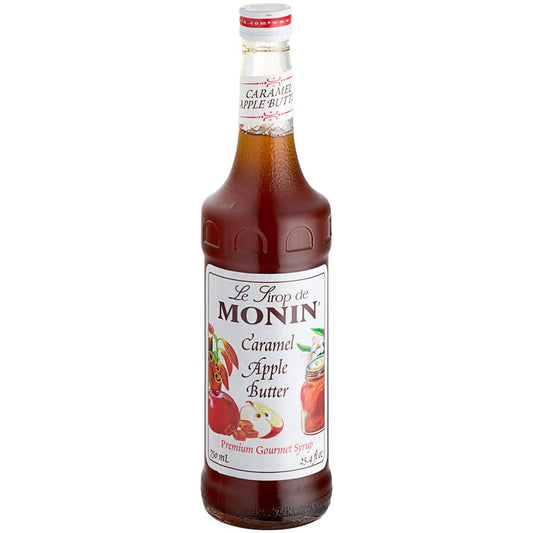 Monin Premium Caramel Apple Butter Flavoring Syrup 750 ML
