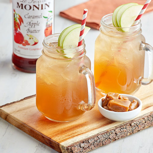 Monin Premium Caramel Apple Butter Flavoring Syrup 750 ML