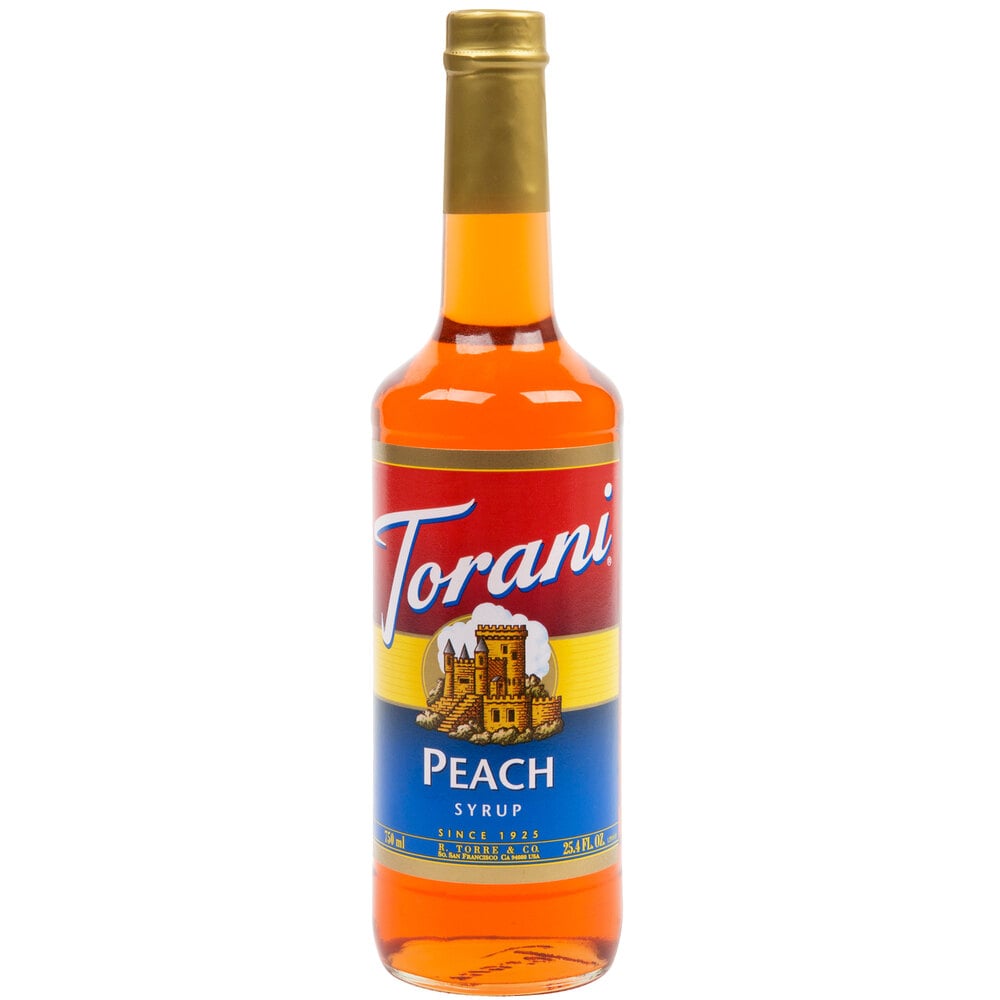 Torani Peach Syrup - 750 ML