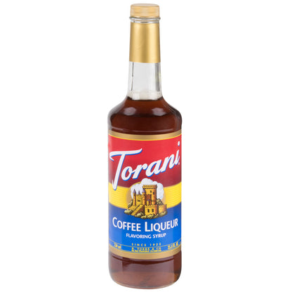 Torani Coffee Liqueur Flavoring Syrup 750 ML Glass Bottle
