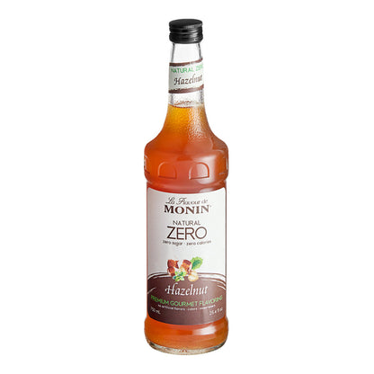 Monin Zero Calorie Natural Hazelnut Flavoring Syrup 750 ML