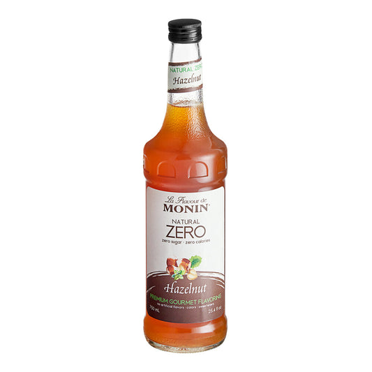 Monin Zero Calorie Natural Hazelnut Flavoring Syrup 750 ML
