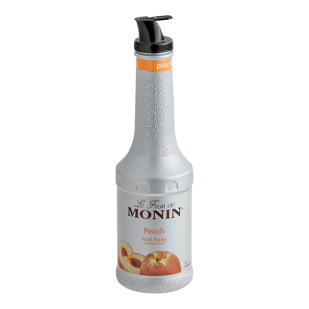 Monin Peach Purée, 1 Liter