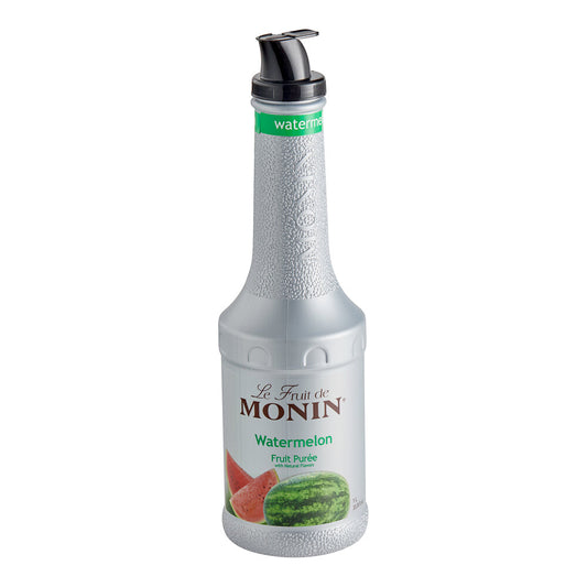 Monin Watermelon Fruit Puree - 1 Liter Bottle