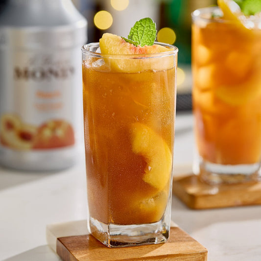 Monin Peach Purée, 1 Liter