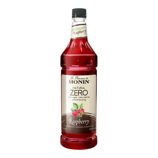 Monin Zero Calorie Natural Raspberry Flavoring (750ml)