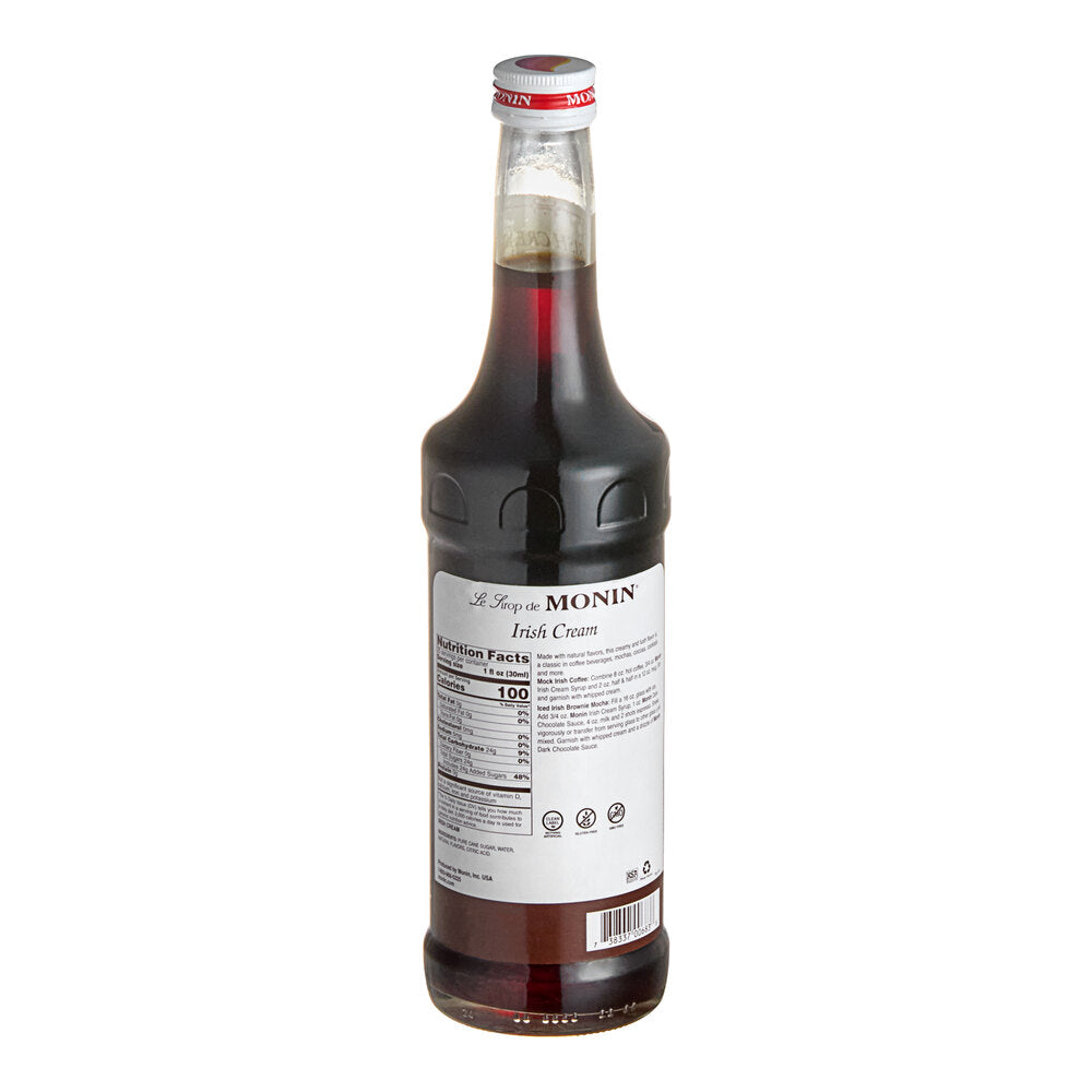 Monin Irish Cream Syrup - 750 ML