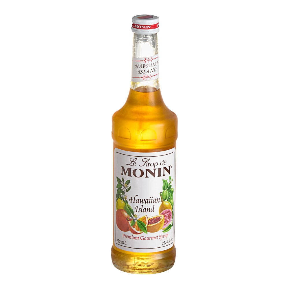 Monin Hawaiian Island Flavoring Syrup - 750 ML