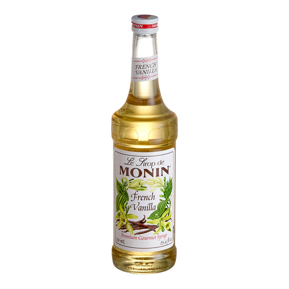Monin Premium French Vanilla Flavoring Syrup 750 ML