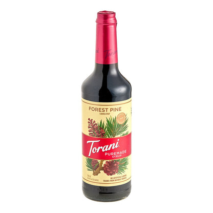 Torani Puremade Forest Pine Flavoring Syrup 750 ML Glass Bottle