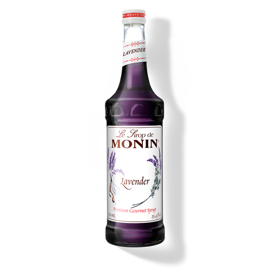 Monin Premium Lavender Flavoring Syrup - 750 mL