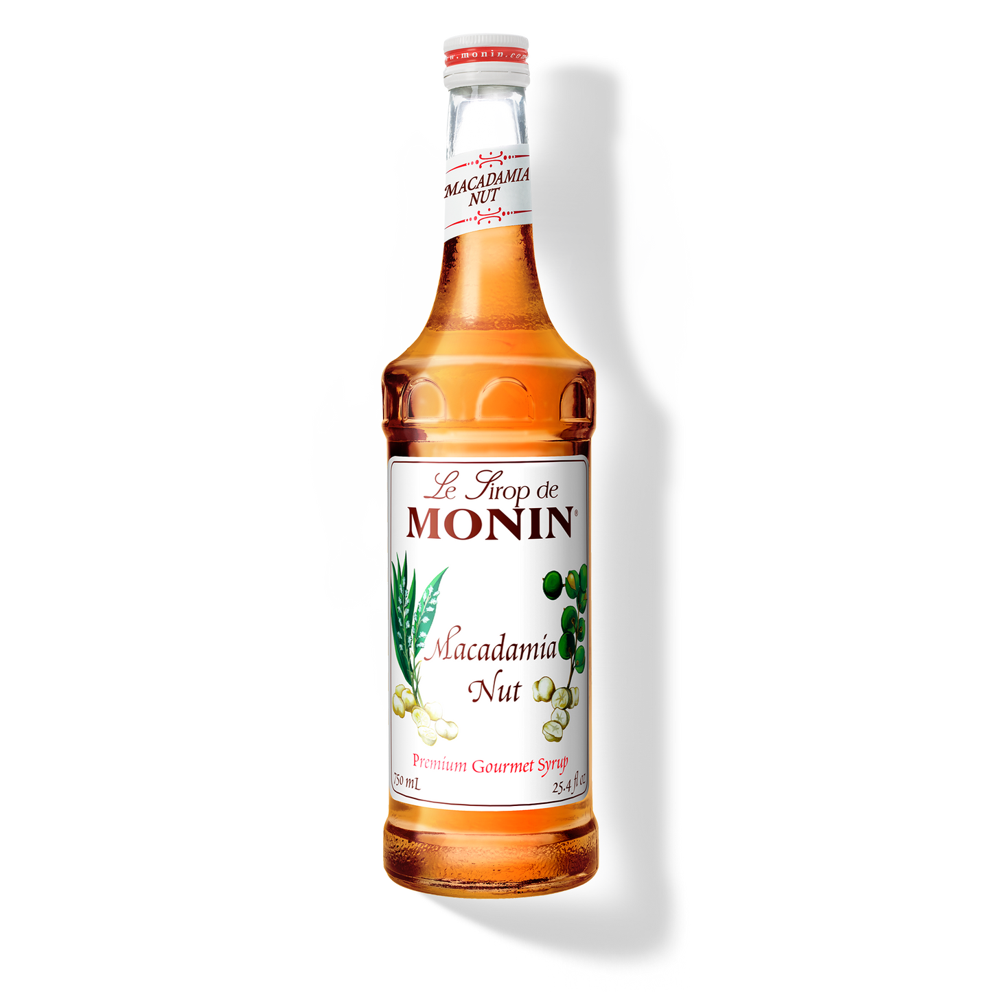 Monin Premium Macadamia Nut Flavoring Syrup 750 mL
