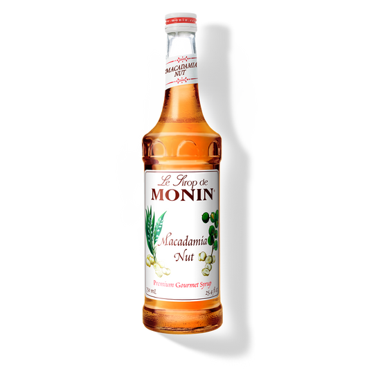 Monin Premium Macadamia Nut Flavoring Syrup 750 mL