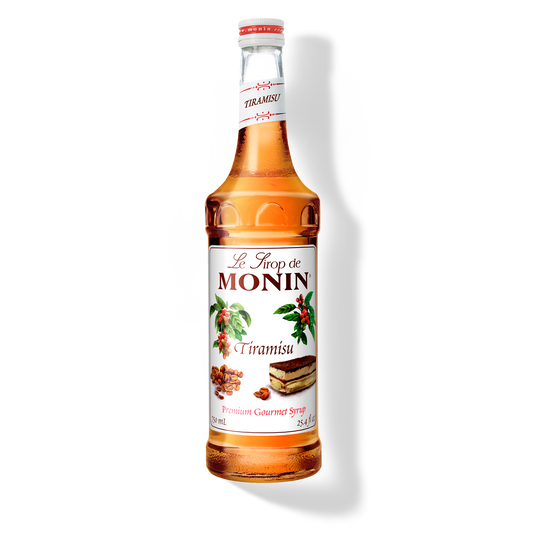 Monin Premium Tiramisu Flavoring Syrup 750 mL