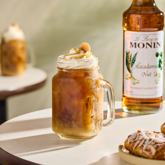 Monin Premium Macadamia Nut Flavoring Syrup 750 mL