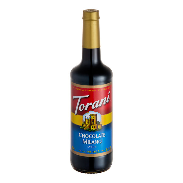 Torani Chocolate Milano Flavoring Syrup 750 mL Glass Bottle
