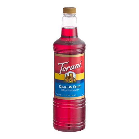 Torani Dragon Fruit Flavoring / Fruit Syrup Plastic Bottle 1 Liter